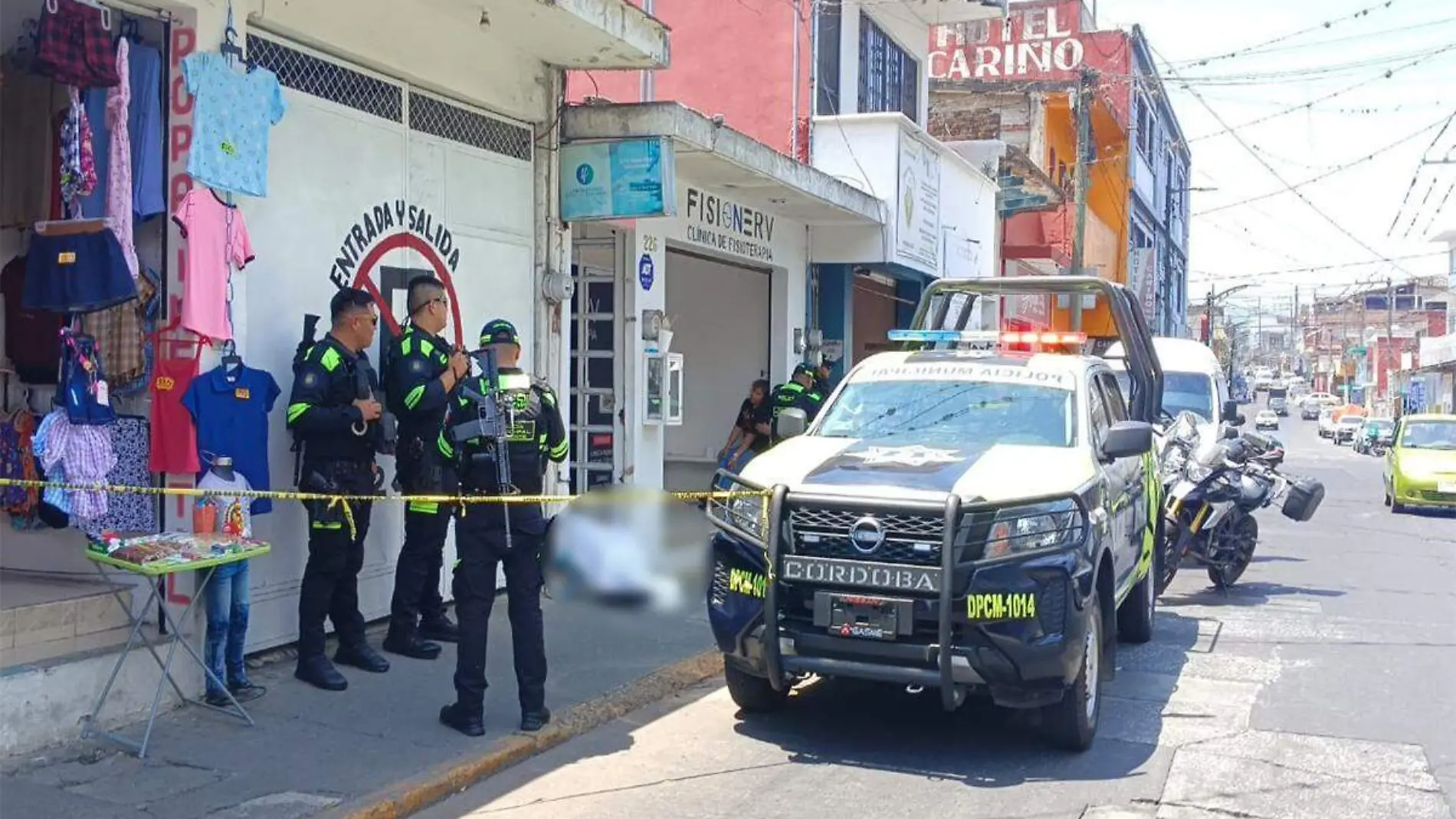 Hombre siin vida en Córdoba